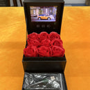 Jewelry Real Rose Flower Drawer Gift Box