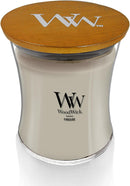 WoodWick Medium Hourglass Candle Fireside Scent Premium Soy Blend Wax Crackles as it Burns Perfect for Gifting 9.7oz