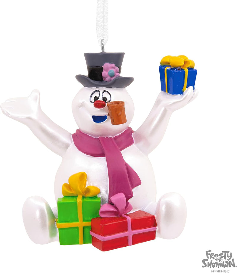 Hallmark Frosty The Snowman with Presents Christmas Ornament