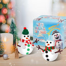 Christmas Stocking Stuffers for Kids Teen Boys Girls - 9 Pack Build Snowman Kit Christmas Crafts Gifts for Kids Creative Air Dry Modeling Clay Xmas Gift Birthday Gifts