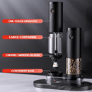 Electric Salt and Pepper Grinder Set Automatic Battery Pepper Mill Shakers Adjustable Coarseness Upgraded Larger Capacity with Led Home and Kitchen Appliances for New House Warming Gifts