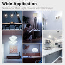 dalattin 24 Pack LED Bulbs Daylight White 5000K, 60 Watt Equivalent A19 Standard Bulbs, E26 Base, 800 LM, Efficient 9W Energy Saving, Non-Dimmable, 80+ CRI, 120V, UL Listed, for Living Room, Office