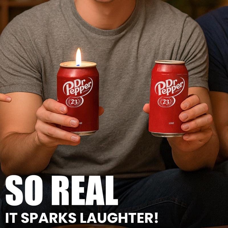 Dr Pepper Candle – The Cute & Funny Soda Candle for Cool Gifts – Dr Pepper Stuff – Cute Candles, Cool Things & Dr Pepper Gifts
