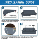 XINEAGE 2025 New 1 Piece Couch Covers for 3 Cushion Couch (79"-91") Stretch Sofa Cover Slipcover Pet Friendly Soft Washable Furniture Protector with Elastic Bottom for Kids,Dog (Sofa, Light Gray)