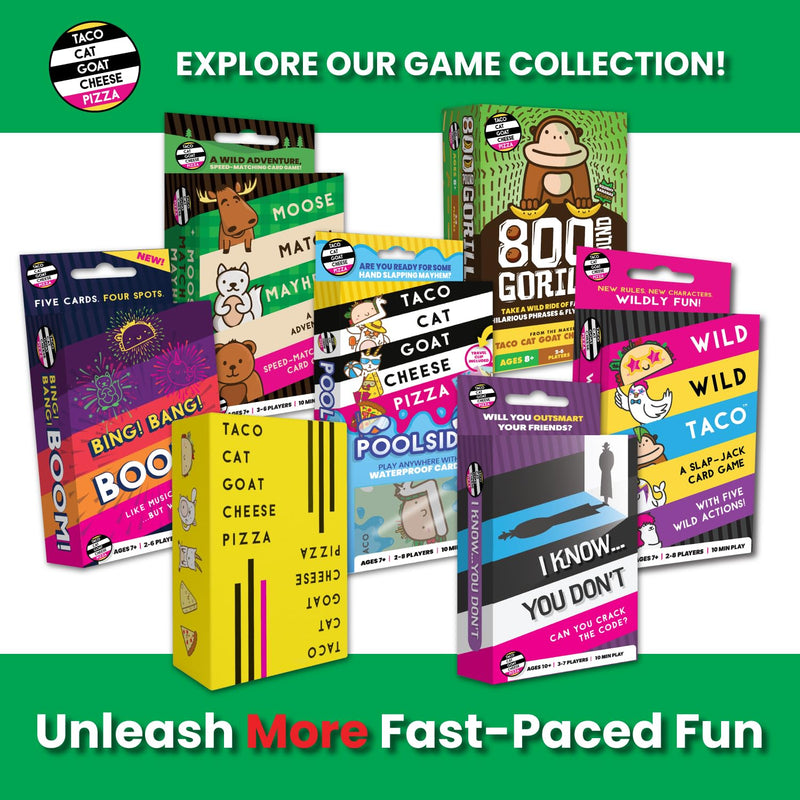 Santa Cookie Elf Candy Snowman Christmas Edition Holiday Card Game by Taco Cat Goat Cheese Pizza | Great for Stockings and White Elephant Gift | Fun for Kids, Teens, Adults, and Families | 2-8 Players