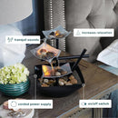 HoMedics Tabletop Zen Water Fountain – Indoor Relaxation & Décor with Soothing Sounds