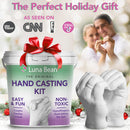 Luna Bean Hand Casting Kit – The Original Hand Mold Kit for Couples – Christmas Gifts for Women, Bridal Shower, Wedding, Engagement Gifts Her Him Anniversary Men Mom Wife Husband Boyfriend Girlfriend