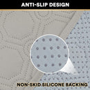 PrinceDeco 100% Waterproof Sofa Covers Couch Cover Sofa Cover for Dogs Couch Protector Triple Non-Slip Sofa Slipcover for 3 Cushion Couch Furniture Protector Pet Dog Friendly (Sofa 68'',French Oak)