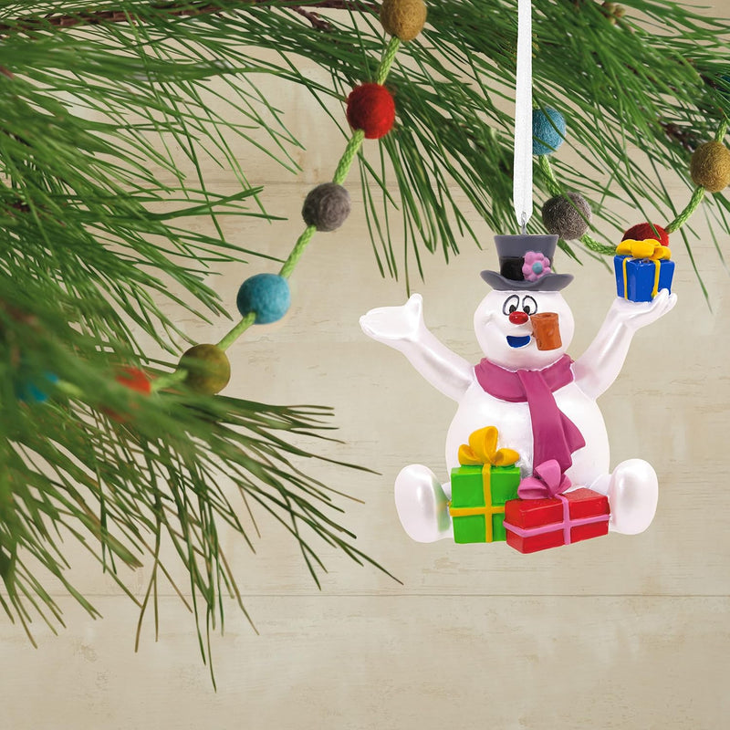 Hallmark Frosty The Snowman with Presents Christmas Ornament