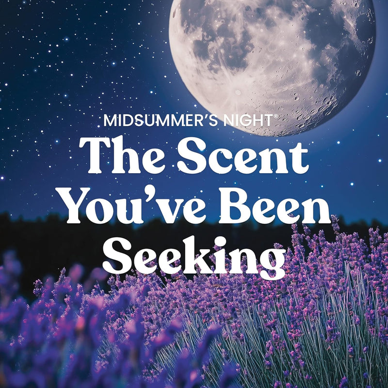 Yankee Candle Mid Summer's Night, Scented Candle, 14.5oz 3-Wick Candle Jar with up to 40 Hours Burn Time